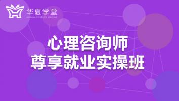 心理咨询师尊享就业实操班